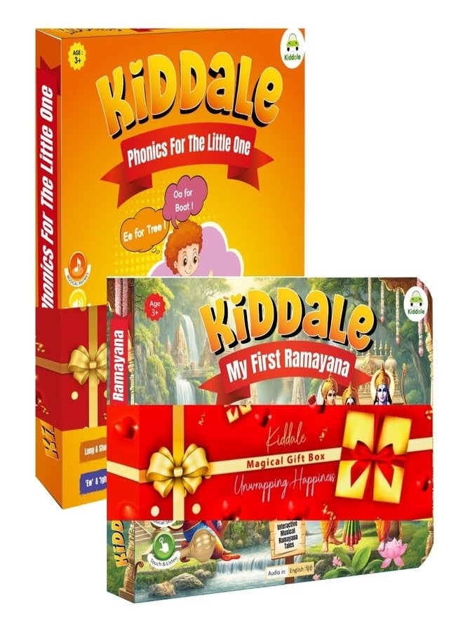 Kiddale Dual‑Pack: Phonics + My First Ramayana - Music & Sound Adventure - Image 1